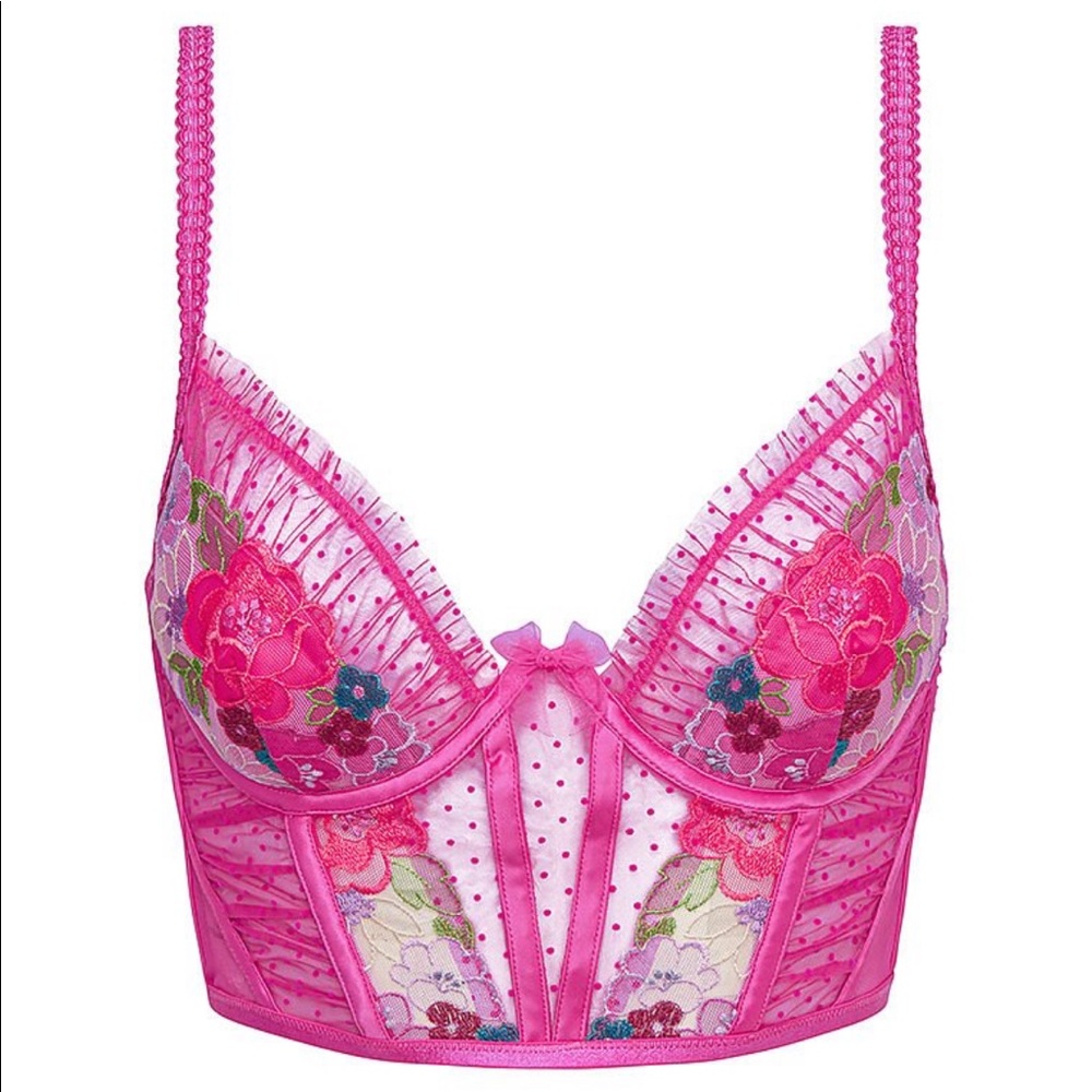 💫SALE NWT For Love and Lemons Luella Underwire Bustier - Picture 4 of 7